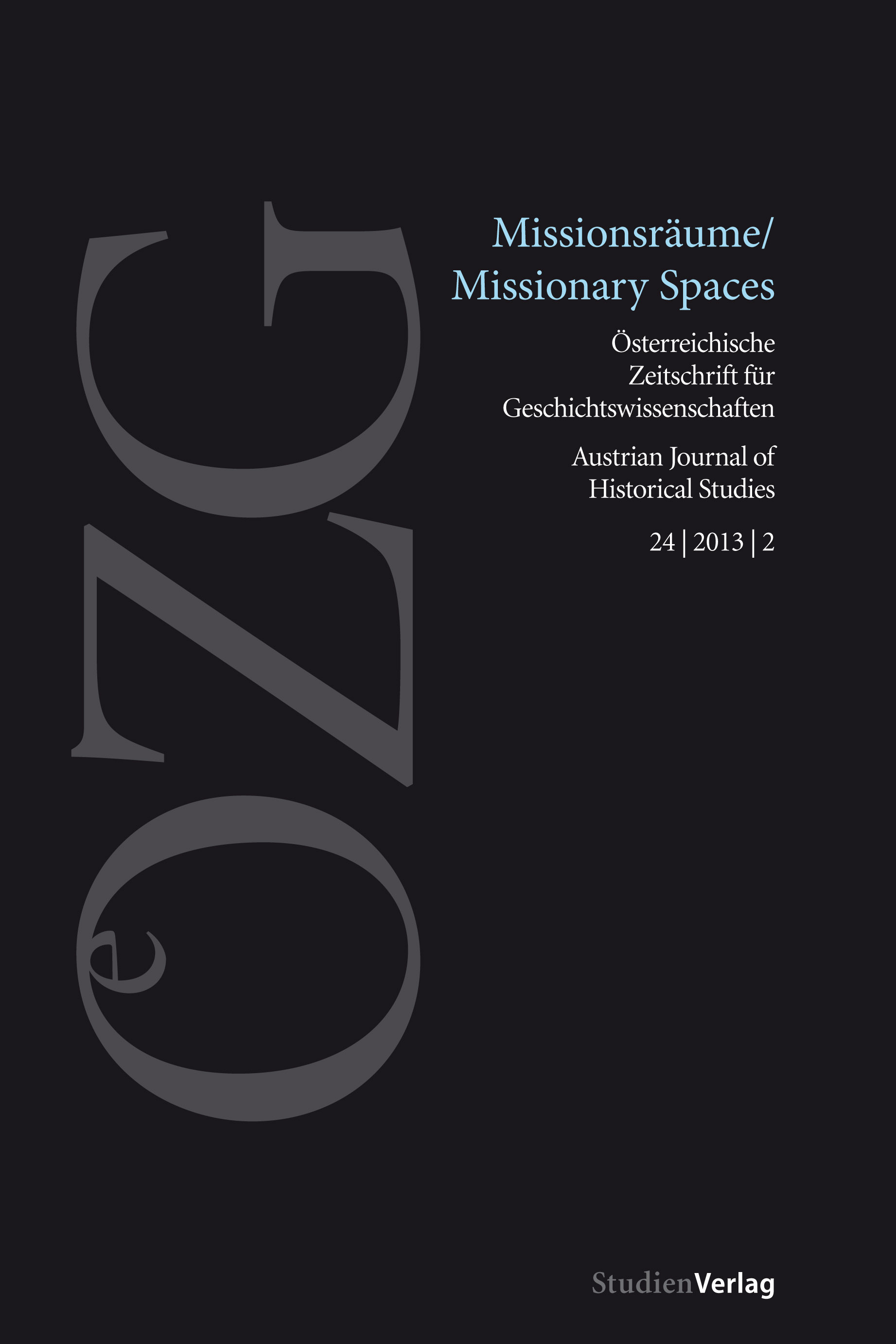 					Ansehen Bd. 24 Nr. 2 (2013): Missionsräume
				