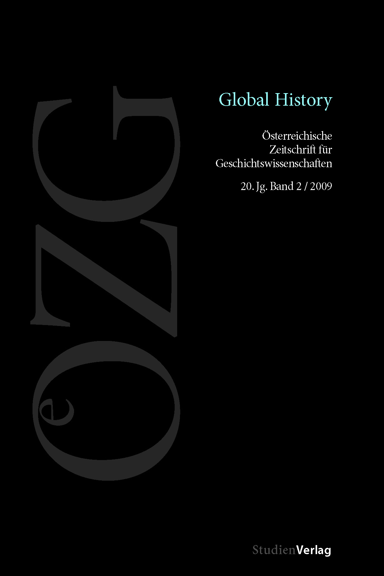 					Ansehen Bd. 20 Nr. 2 (2009): Global History
				