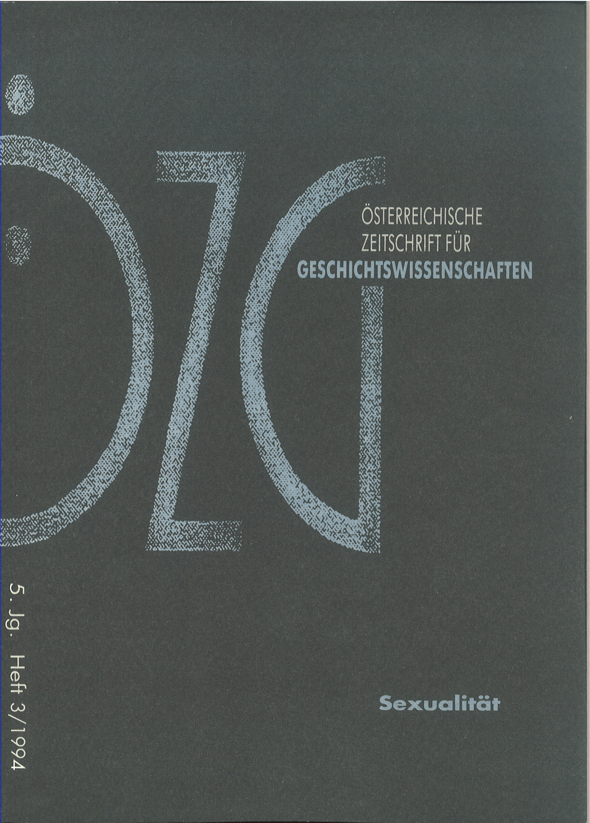 					Ansehen Bd. 5 Nr. 3 (1994): Sexualität
				