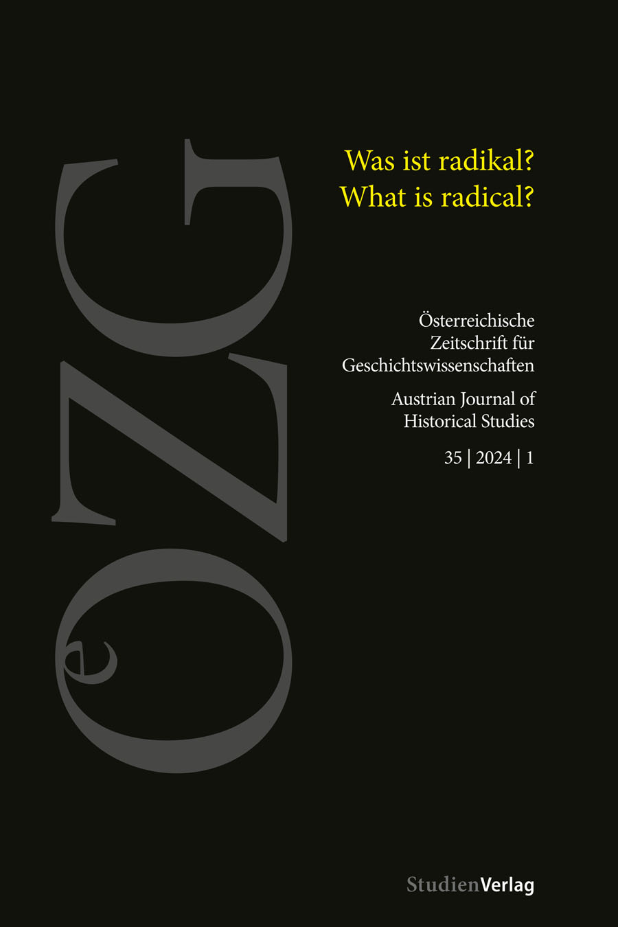 					View Vol. 35 No. 1 (2024): What is radical?
				