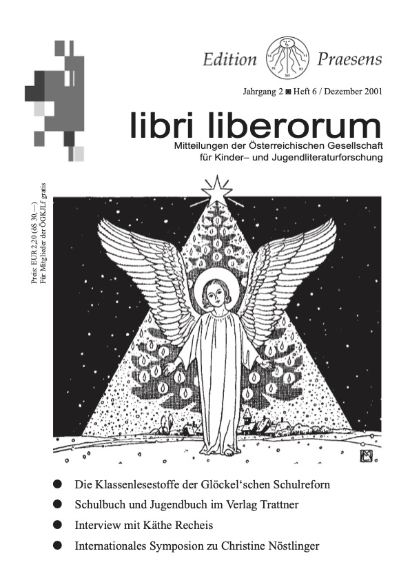 					Ansehen libri liberorum (Jahrgang 2/ Heft 6/ Dezember 2001)
				