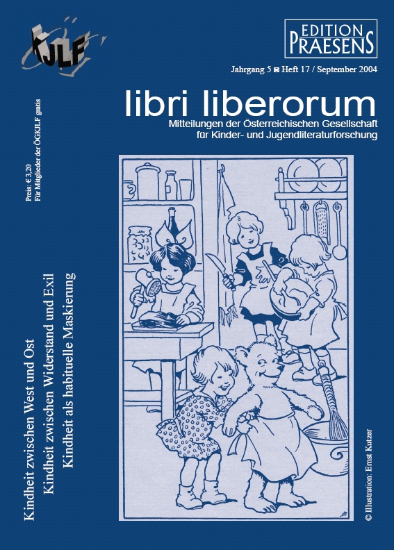 					Ansehen libri liberorum (Jahrgang 5/ Heft 17/ September 2004)
				