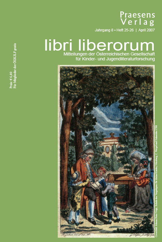 					Ansehen libri liberorum (Jahrgang 8/Heft 25-26/ April 2007)
				