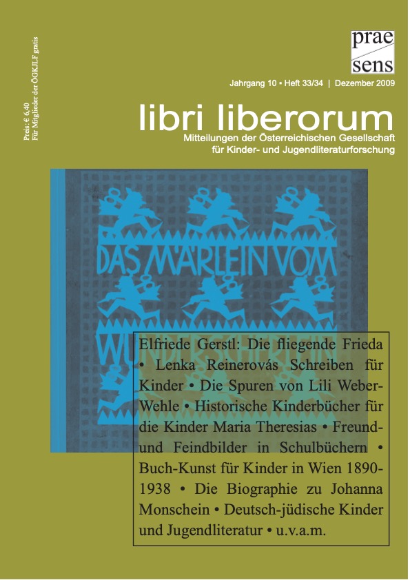 					Ansehen libri liberorum (Jahrgang 10/Heft 33-34/Dezember 2009)
				