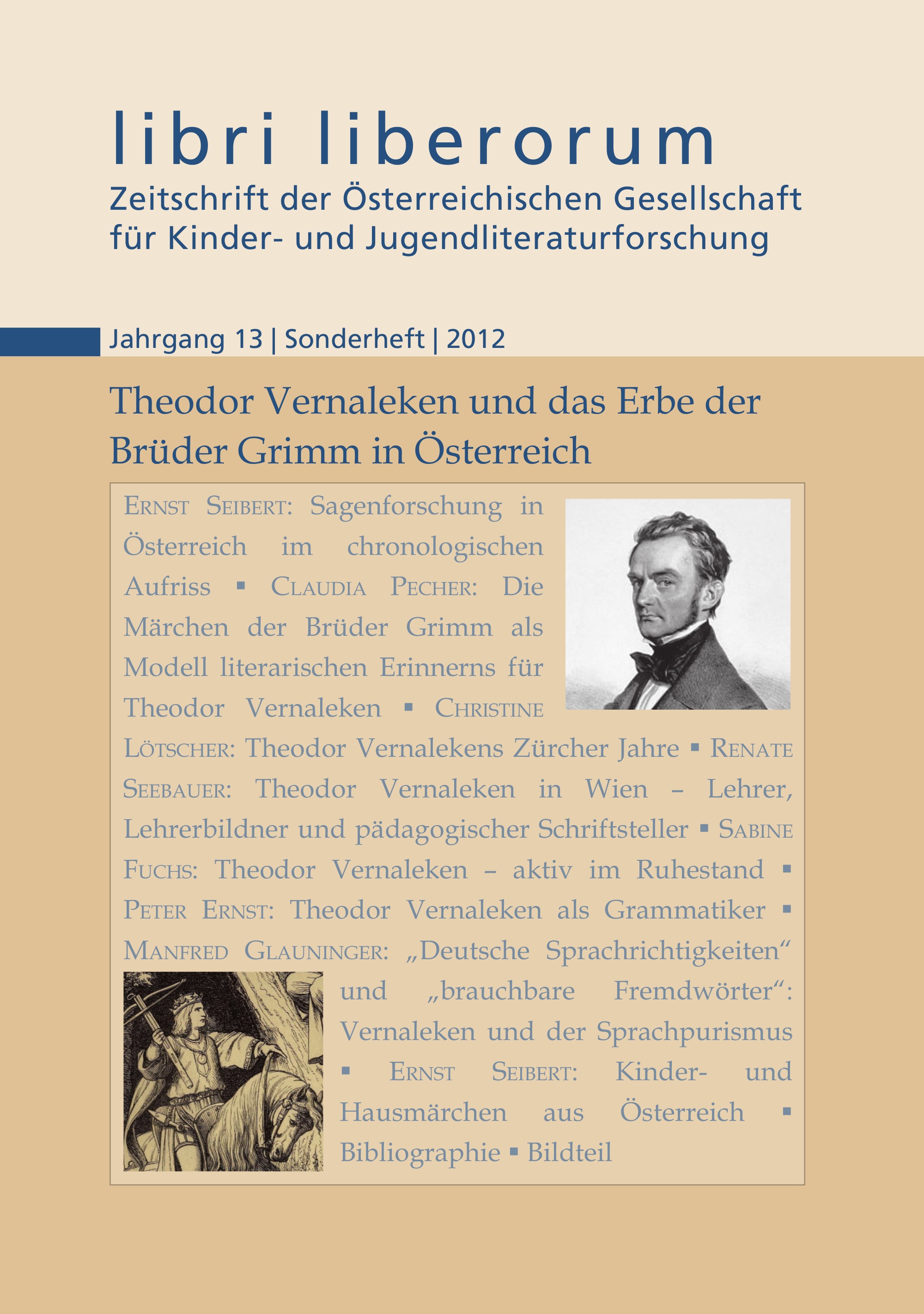 					Ansehen libri liberorum (Jahrgang 13/Sonderheft/2012)
				
