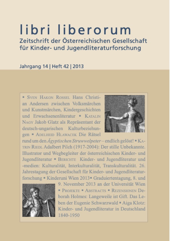 					Ansehen libri liberorum (Jahrgang 14/Heft 42/2013)
				