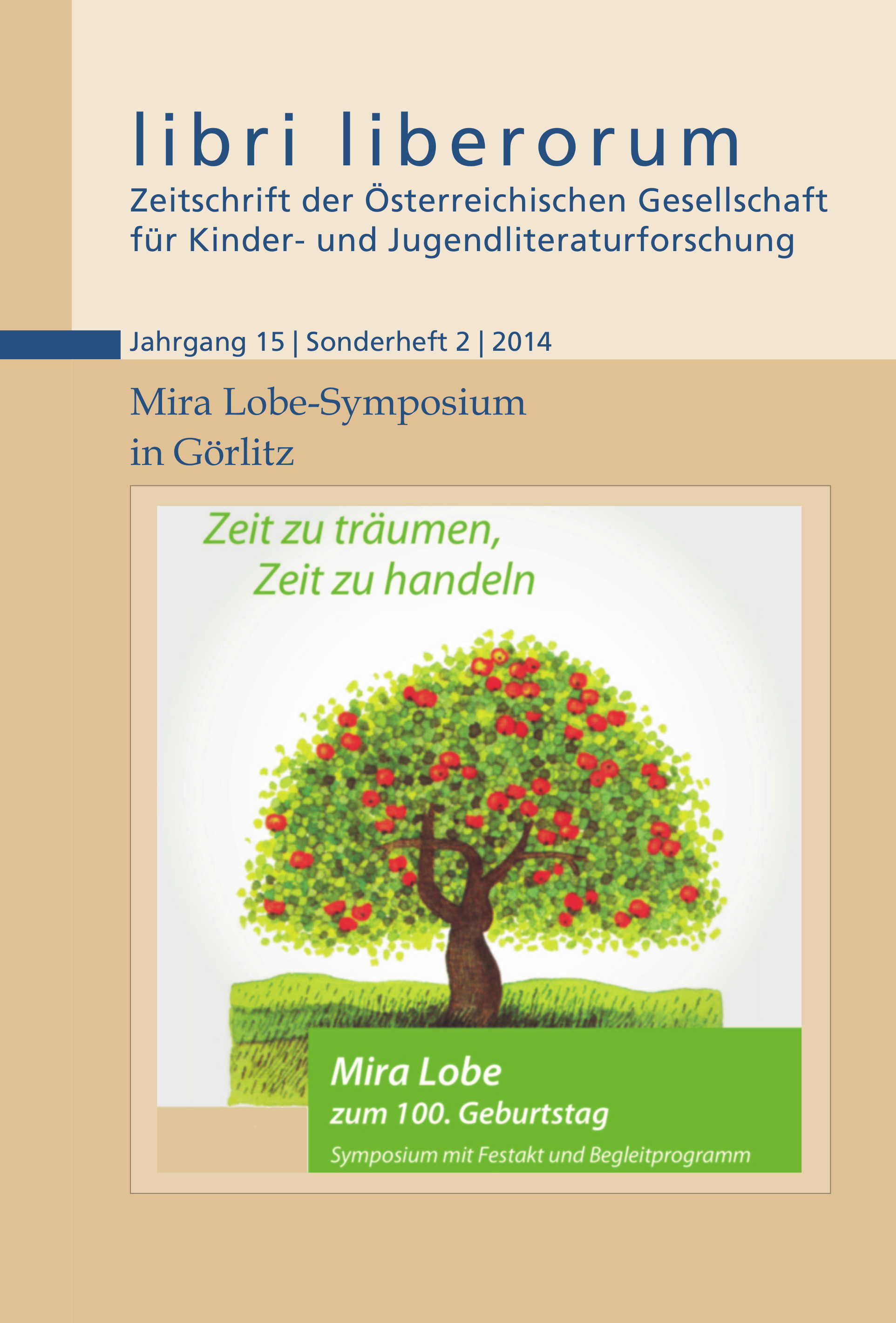 					Ansehen libri liberorum (Jahrgang 15/Sonderheft 2/2014)
				