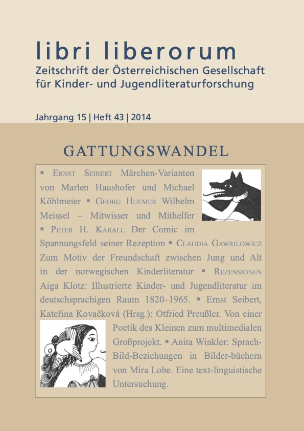 					Ansehen libri liberorum (Jahrgang 15/Heft 43/2014)
				